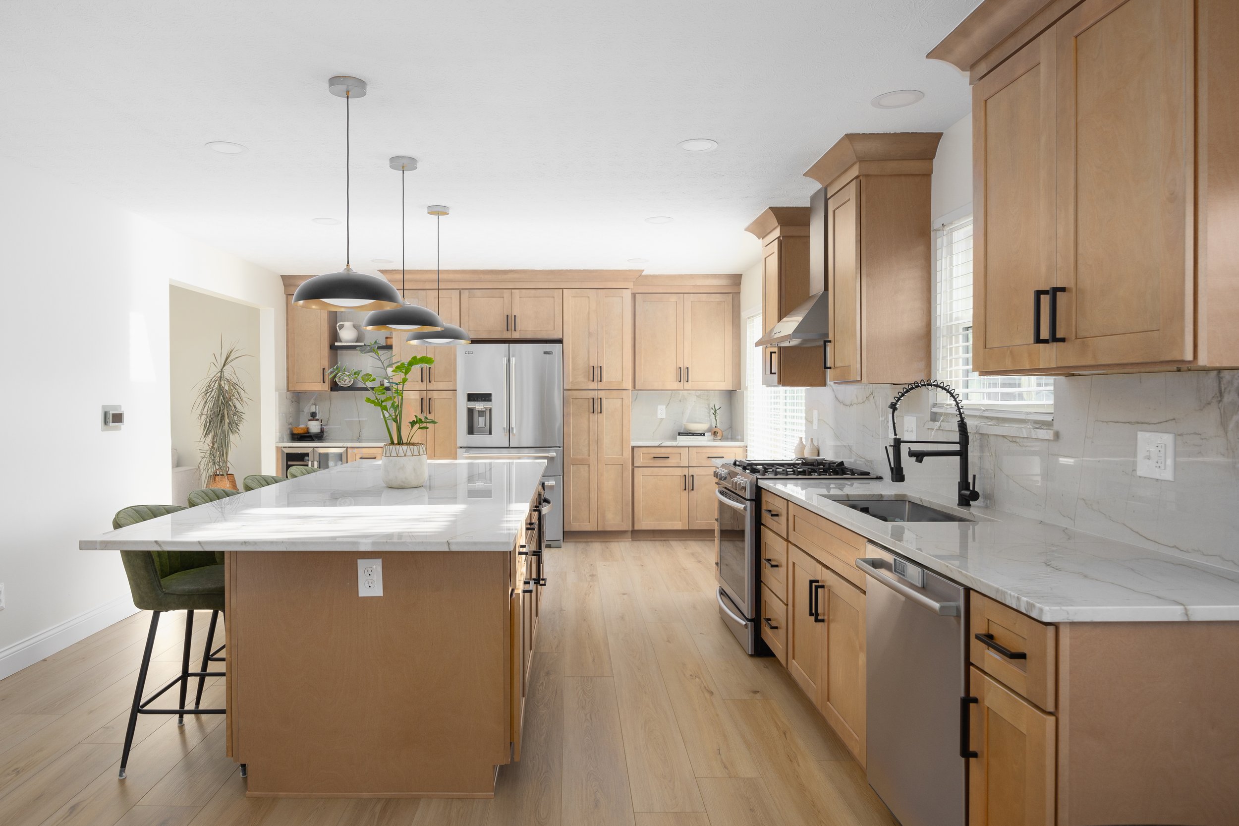 Galloway kitchen after a complete remodel